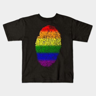 Fingerprint of Pride Kids T-Shirt